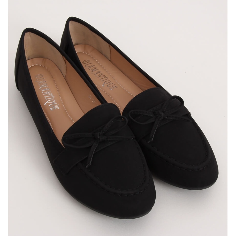 Sorte kvinders loafers 98-30 Sort 2