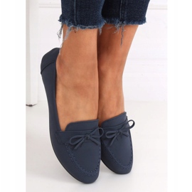 Kvinder marineblå loafers 98-30 DK.BLUE 1
