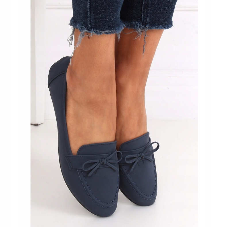 Kvinder marineblå loafers 98-30 DK.BLUE 1