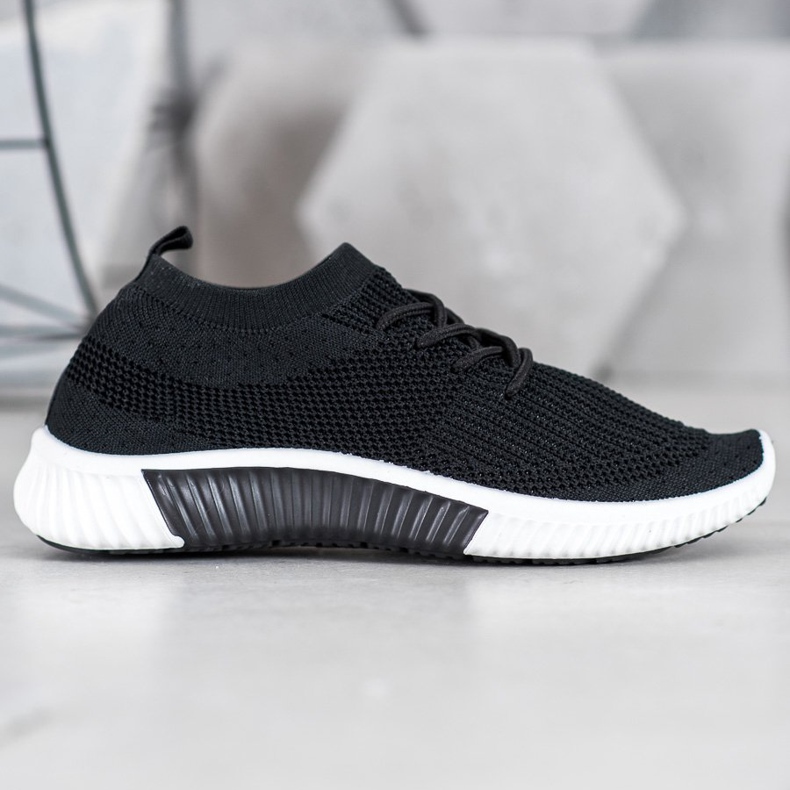 Lemax Sorte tekstilsneakers 1
