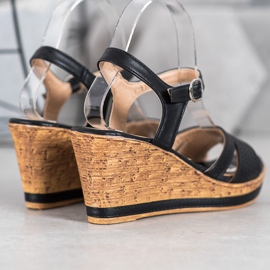 GOLL Kile sandaler med Eco læder sort 2