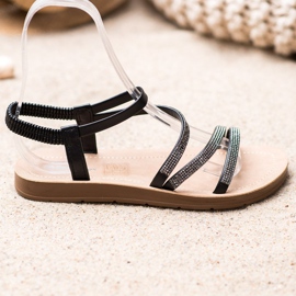 Sea Elves Elegante slip-on sandaler sort 1