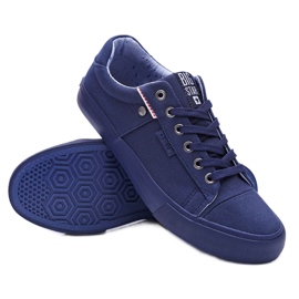 Mænds sneakers Big Star marineblå AA174094 2