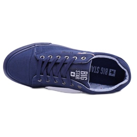 Mænds sneakers Big Star marineblå AA174094 1