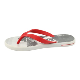 Ipanema 82879 Posto 10 Temas AD flip-flops rød grå 1