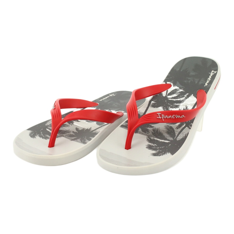 Ipanema 82879 Posto 10 Temas AD flip-flops rød grå 2