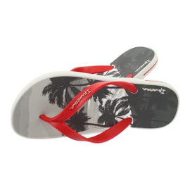 Ipanema 82879 Posto 10 Temas AD flip-flops rød grå 4