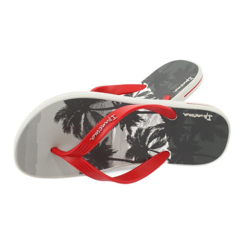 Ipanema 82879 Posto 10 Temas AD flip-flops rød grå 4