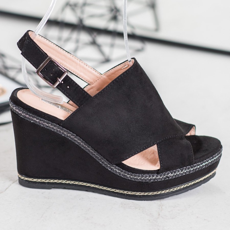 Best Shoes Sandaler i sort mode 2