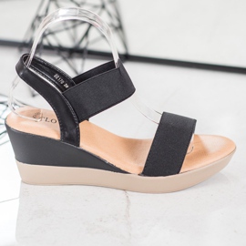 Clowse Lette slip-on sandaler sort 2