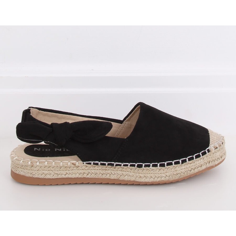 Sorte espadriller til kvinder 3016 Sort 1
