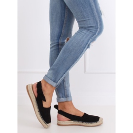 Sorte espadriller til kvinder 3016 Sort 2