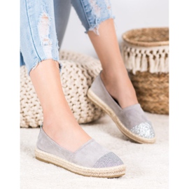 Seastar Espadrilles med glitter grå 2