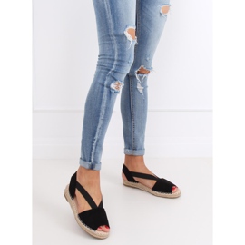 Sort espadriller til kvinder 0M815 Sort 2