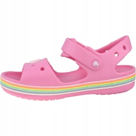 Crocs Imagination Sandal Ps 206145-669 sort lyserød 1