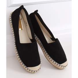 Sorte espadriller til kvinder L-1068 Sort 1