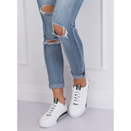 Hvide kvinders sneakers CC-17 sort 1