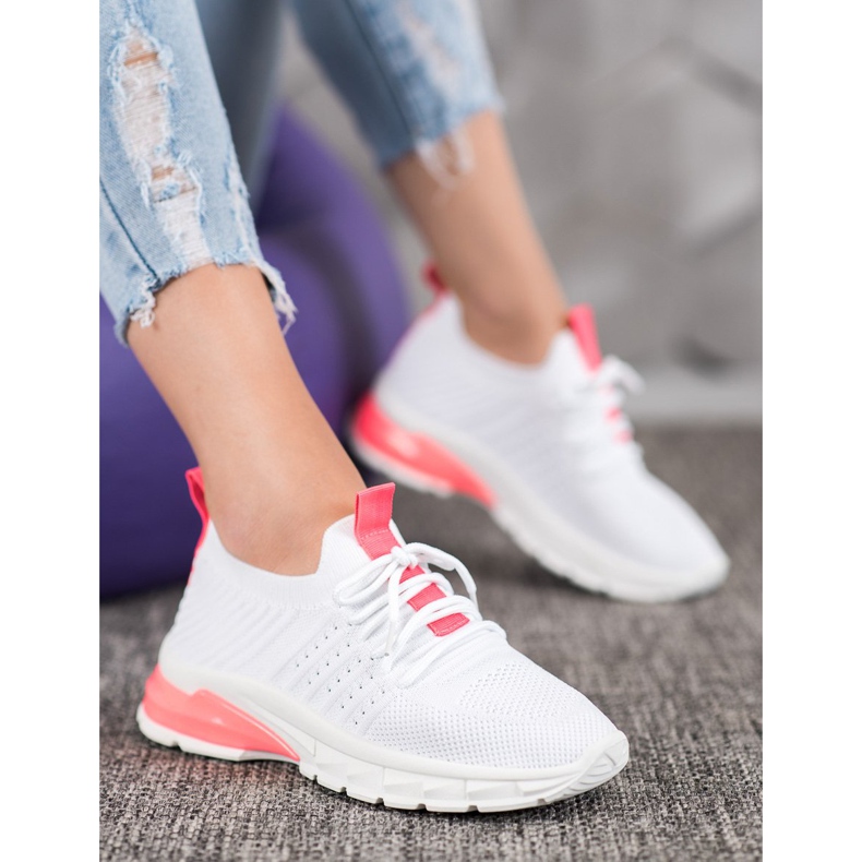 Bella Paris Openwork sneakers hvid 1