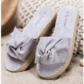 Seastar Ruskind Espadrilles grå 1
