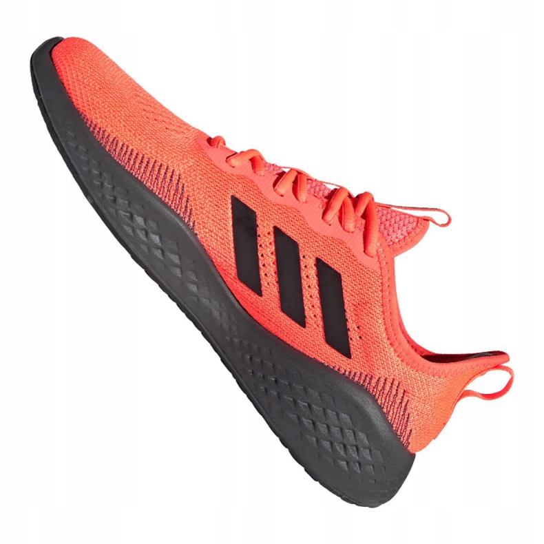 Løbesko adidas Fluidflow M EG3664 sort orange 2