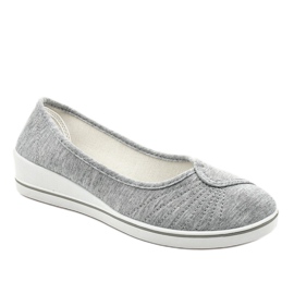 Grå sneakers, kilehæl HC-03 1