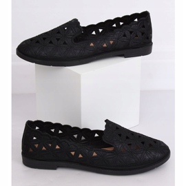 Sort åbent ballerina JX79P Sort 1