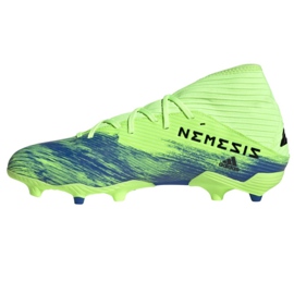 Adidas Nemeziz 19.3 Fg M FV3988 fodboldstøvler rød grøn 1