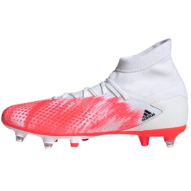 Adidas Predator 20.3 Sg M EG0911 fodboldstøvler hvid rød 2