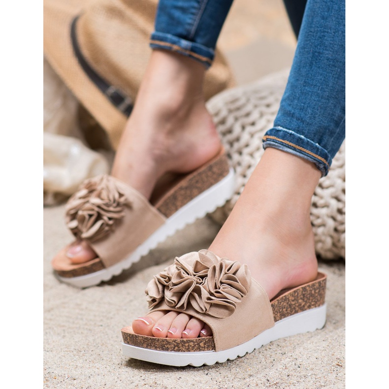 Seastar Sandaler i ruskind brun 2
