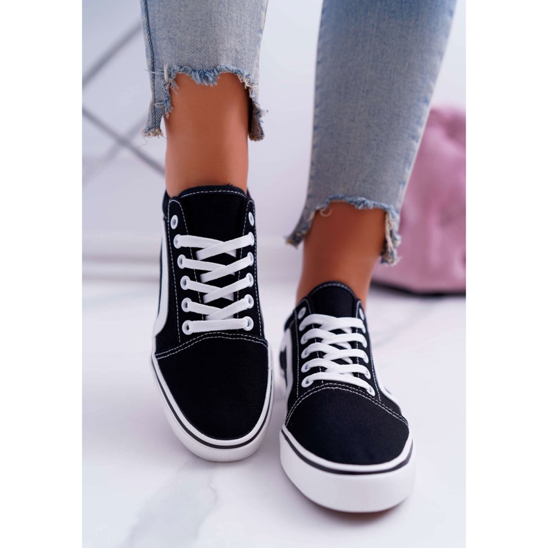 NEWS Kvinders sorte Bestro sneakers 2