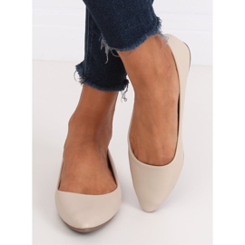 Ballerinas mandel beige tæer CD52P Beige 1