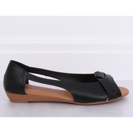 Sortskårne ballerinas CC221P Sort 2