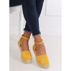 Dame honning espadriller JH95P Gul 1
