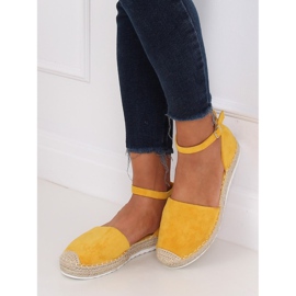 Dame honning espadriller JH95P Gul 2