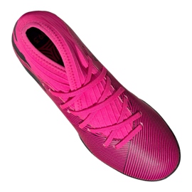 Adidas Nemeziz 19.3 Tf Jr F99944 sko lyserød 4