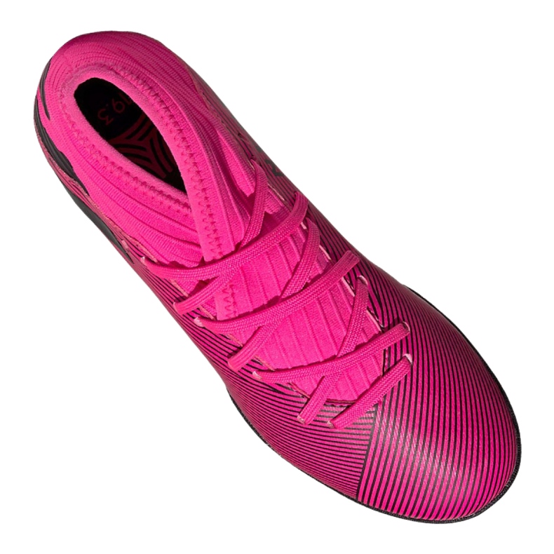 Adidas Nemeziz 19.3 Tf Jr F99944 sko lyserød 4