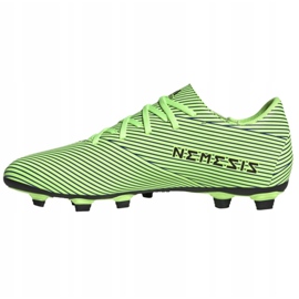 Adidas Nemziz 19.4 FxG M FV3996 fodboldstøvler flerfarvet grøn 1