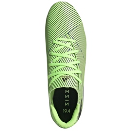 Adidas Nemziz 19.4 FxG M FV3996 fodboldstøvler flerfarvet grøn 2