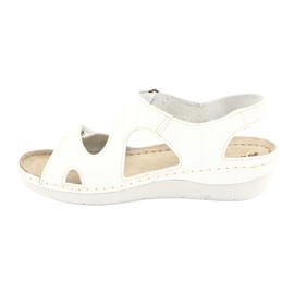 Inblu damesko sandaler 158D113 hvid 1
