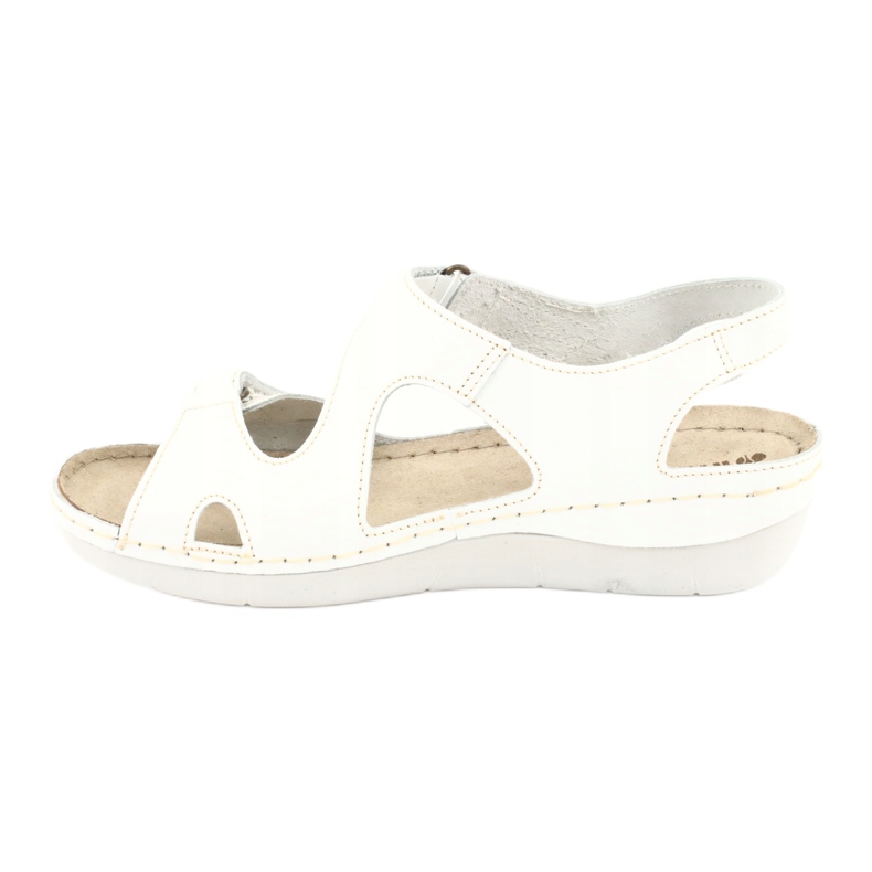 Inblu damesko sandaler 158D113 hvid 1
