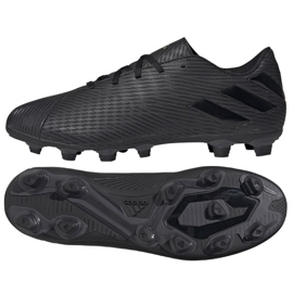 Adidas Nemeziz 19.4 FxG M F34394 fodboldstøvler sort 3