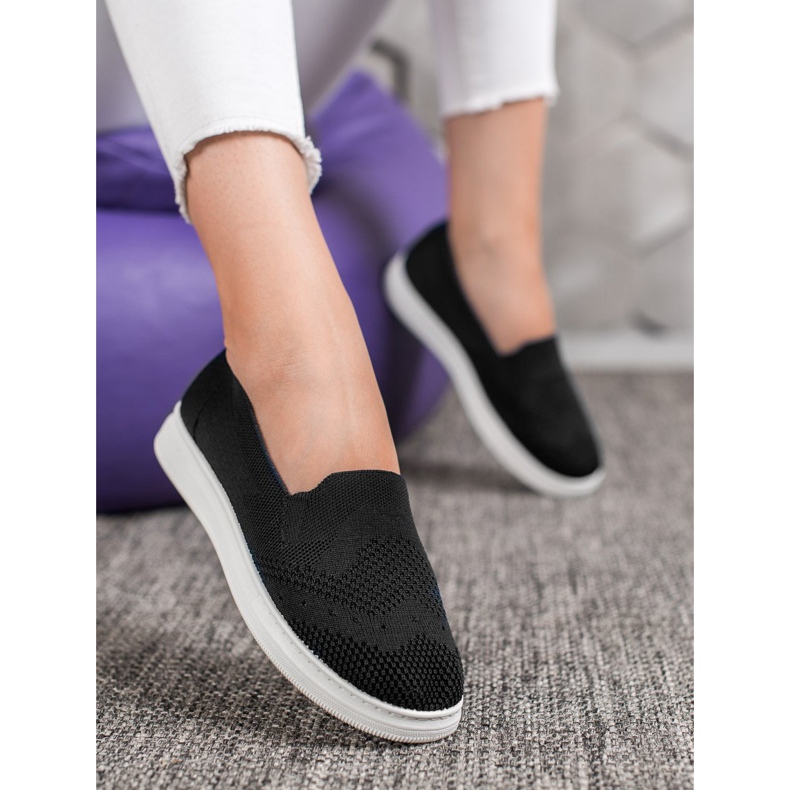 Via Giulia  Slipons på platformen sort 1