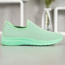 Super Mode Slip-on sportssko grøn 2