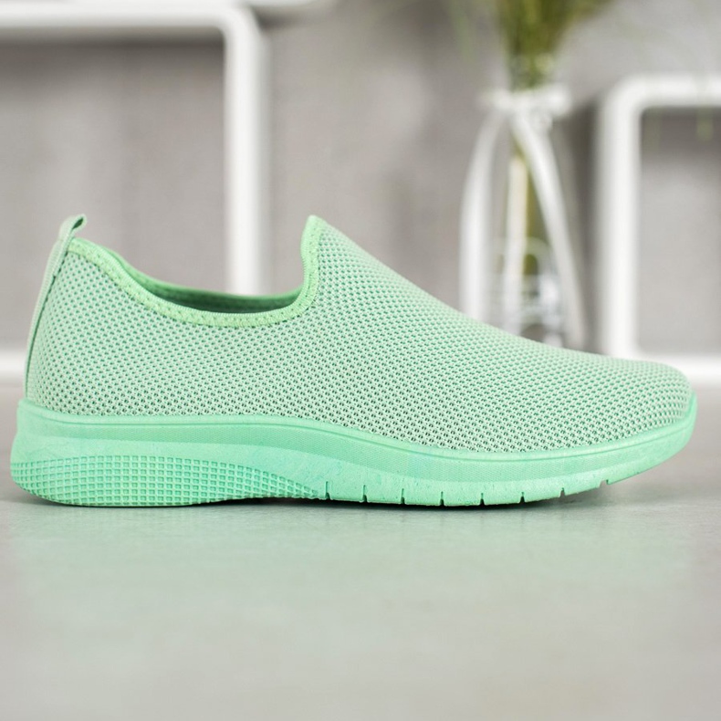 Super Mode Slip-on sportssko grøn 2