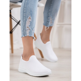 Super Mode Slip-on sportssko hvid 2