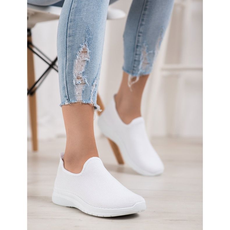 Super Mode Slip-on sportssko hvid 2