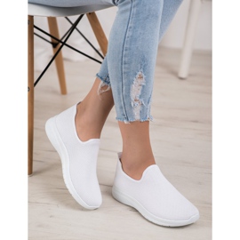 Super Mode Slip-on sportssko hvid 1