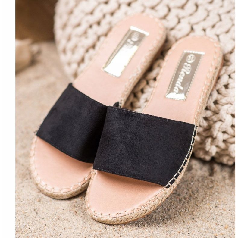 Renda Let Espadrilles sort 2