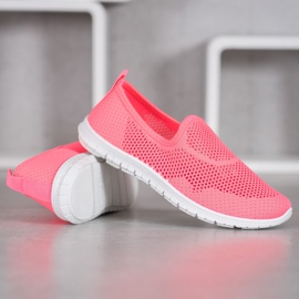 Bona Openwork Slipons lyserød 2