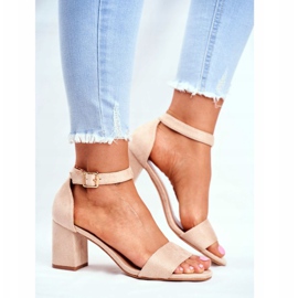 Vinceza Kvinders sandaler Ruskind Beige mere og mere! 2
